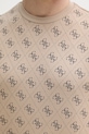 Guess T-shirt Ανδρικό Βαμβακερό M6GP34.K3200 μπεζ