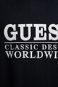 Guess t-shirt męski z bawełną M6GQ25.K3487 granatowy