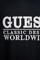 Guess t-shirt męski z bawełną M6GQ25.K3487 granatowy