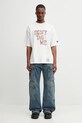 Maison MIHARA YASUHIRO T-shirt męski bawełniany J16TS842 biały