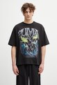 Puma Vintage Cat t-shirt bawełniany męski czarny 635665