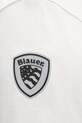 Blauer t-shirt męski bawełniany HANSON BLUH02068 beżowy