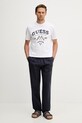 Guess T-shirt da uomo in cotone M6GI06.K2917 bianco SS26