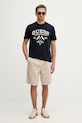 Guess t-shirt da uomo in cotone M6GI06.K2917 blu navy SS26