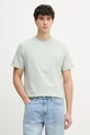 Guess T-shirt męski bawełniany zielony M6GI15.K3008