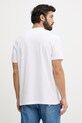 Odzież Guess t-shirt basic męski bawełniany M6GI16.K3032 biały