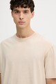 Guess t-shirt męski bawełniany beżowy M6GI18.K3050