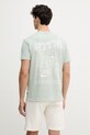 Guess t-shirt męski bawełniany turkusowy M6GI35.K3316
