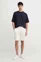 Guess kratka moška majica z bombažem M6GP08.K3077 mornarsko modra SS26