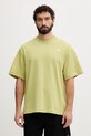 The North Face t-shirt męski bawełniany Essential Simple Dome zielony NF0A8EVWG731