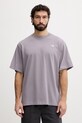 The North Face t-shirt damski bawełniany Essential Simple Dome fioletowy NF0A8EVWG7O1