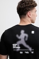 The North Face t-shirt treningowy męski BITMAP NF0A8FTUJK31 czarny
