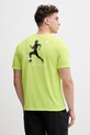 The North Face t-shirt treningowy męski BITMAP zielony NF0A8FTURIQ1