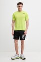 The North Face t-shirt treningowy męski BITMAP NF0A8FTURIQ1 zielony SS26