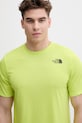 The North Face t-shirt treningowy męski BITMAP zielony NF0A8FTURIQ1