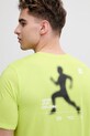 The North Face t-shirt treningowy męski BITMAP NF0A8FTURIQ1 zielony