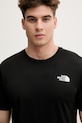 The North Face t-shirt męski GRAPHIC czarny NF0A8G83JK31