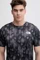 The North Face t-shirt treningowy męski czarny NF0A8G85MF41