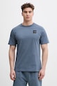 The North Face t-shirt męski z bawełną Evolution niebieski NF0A8G9C0U31