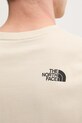 The North Face t-shirt męski Evolution NF0A8G9CDOM1 beżowy