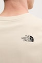 The North Face t-shirt męski Evolution NF0A8G9CDOM1 beżowy