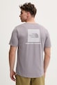 The North Face t-shirt męski 24/7 Redbox Tee fioletowy NF0A895MG7O1
