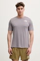 Odzież The North Face t-shirt męski 24/7 Redbox Tee NF0A895MG7O1 fioletowy