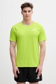The North Face t-shirt treningowy męski SUNRISER zielony NF0A8BBPRIQ1