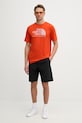 The North Face tričko pánske LOGO GRAPHIC NF0A8BEJG6L1 oranžová SS26
