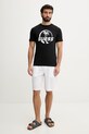 Guess Τοπ t-shirt ανδρικό βαμβακερό F6GI00.J1314 μαύρο SS26