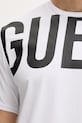 Guess t-shirt męski bawełniany biały F6GI01.J1314