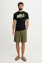 Guess t-shirt ανδρικό βαμβακερό F6GI02.J1314 μαύρο SS26