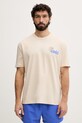 Guess tričko pánske bavlnené F6GI07.K8FQ4 béžová SS26