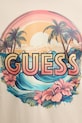 Guess t-shirt ανδρικό βαμβακερό μπεζ F6GI08.K8FQ4