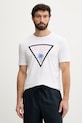 Guess t-shirt Ανδρικό λευκό F6GI09.J1314