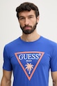 Guess T-shirt Ανδρικό μπλε F6GI09.J1314