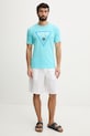 Guess Τοπ t-shirt Ανδρικό F6GI09.J1314 τιρκουάζ SS26