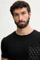 Guess T-shirt ανδρικό βαμβακερό μαύρο F6GI12.K6XN4
