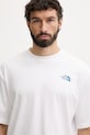 The North Face t-shirt męski bawełniany Liquid biały NF0A8G9WFN41