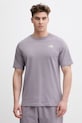 Odzież The North Face t-shirt męski bawełniany GRAPHIC NF0A8GA4G7O1 szary
