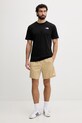 The North Face t-shirt męski bawełniany MONTE NF0A8GA7JK31 czarny SS26