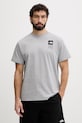 Odzież The North Face t-shirt męski z bawełną CELEBRATION NF0A8GARCQO1 szary