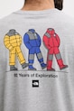 The North Face t-shirt męski z bawełną CELEBRATION NF0A8GARCQO1 szary