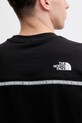 The North Face t-shirt męski bawełniany ZUMU NF0A8GUYJK31 czarny