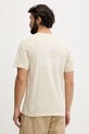 Odzież The North Face t-shirt męski z bawełną CELEBRATION NF0A8GV2DOM1 beżowy