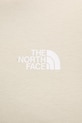 The North Face t-shirt męski z bawełną CELEBRATION NF0A8GV2DOM1 beżowy