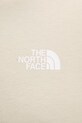 The North Face t-shirt męski z bawełną CELEBRATION NF0A8GV2DOM1 beżowy