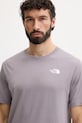 The North Face T-shirt Ανδρικό με βαμβάκι CELEBRATION γκρί NF0A8GV2G7O1