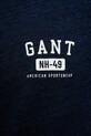 Gant t-shirt męski bawełniany 2003393 granatowy