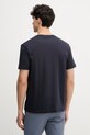 Odzież Gant T-shirt męski bawełniany 2003403 granatowy